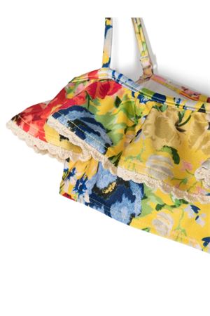 Bikini in giallo floreale ZIMMERMANN KIDS | 6736WRS241YFL